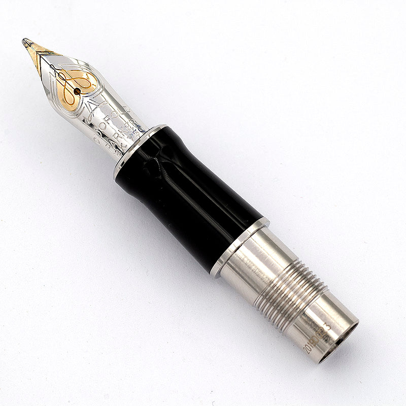 Parker Duofold 15 International 18k BLACK CHROME Grip Section – FPnibs