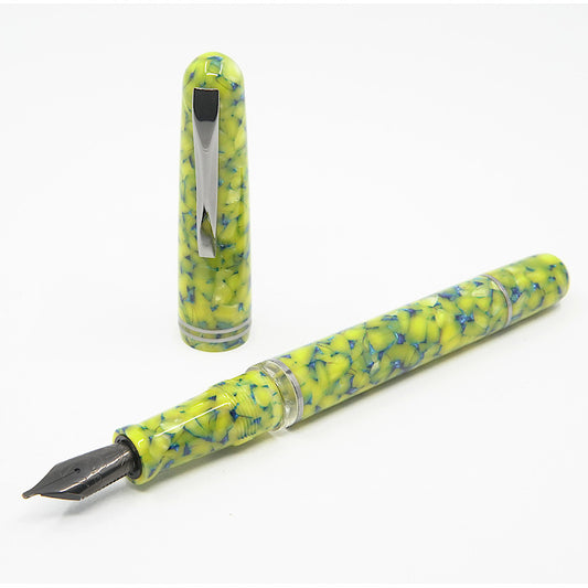 Gioia Metis Giallo Colibri Ruthenium Plated