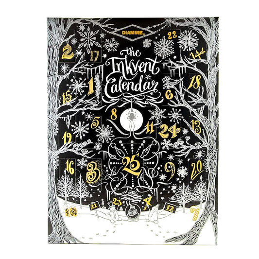 Diamine 2024 Inkvent Calendar, Black Edition