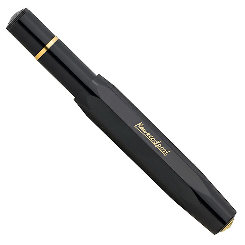 Kaweco Sport Classic Piston Black/Gold  NEW 2024!!