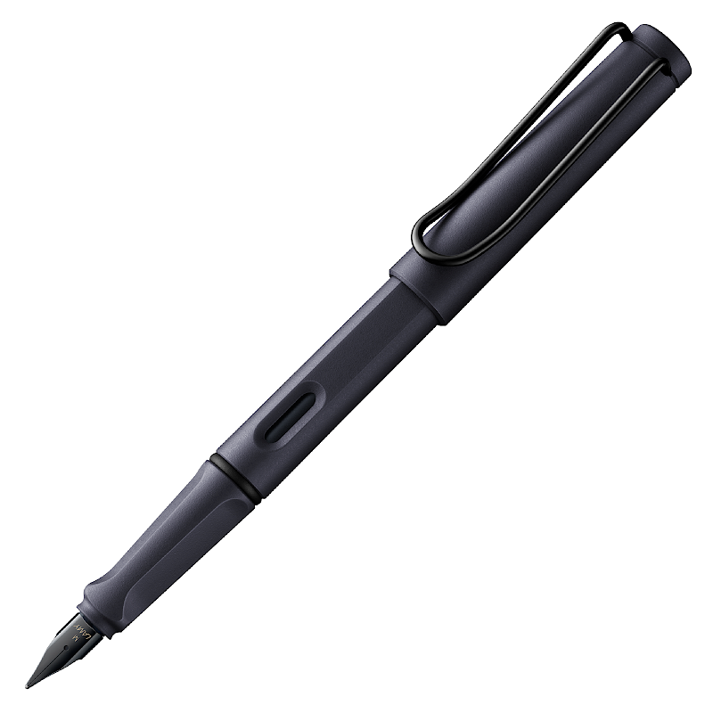 Lamy Safari Steel Black 2024 NEW!!