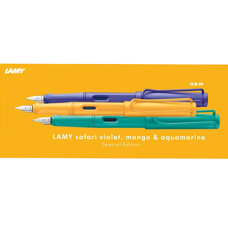 Lamy Safari Candy Aquamarine. Special Editon