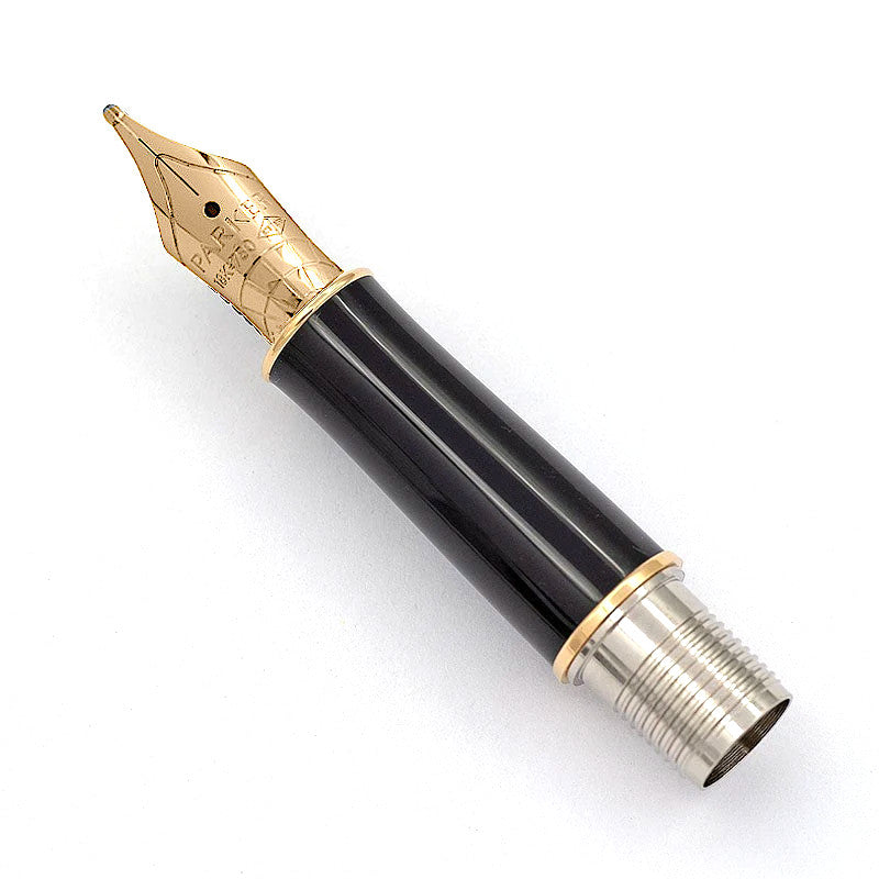 Parker Sonnet 15 Black GT Front Section SE 18K Gold Nib