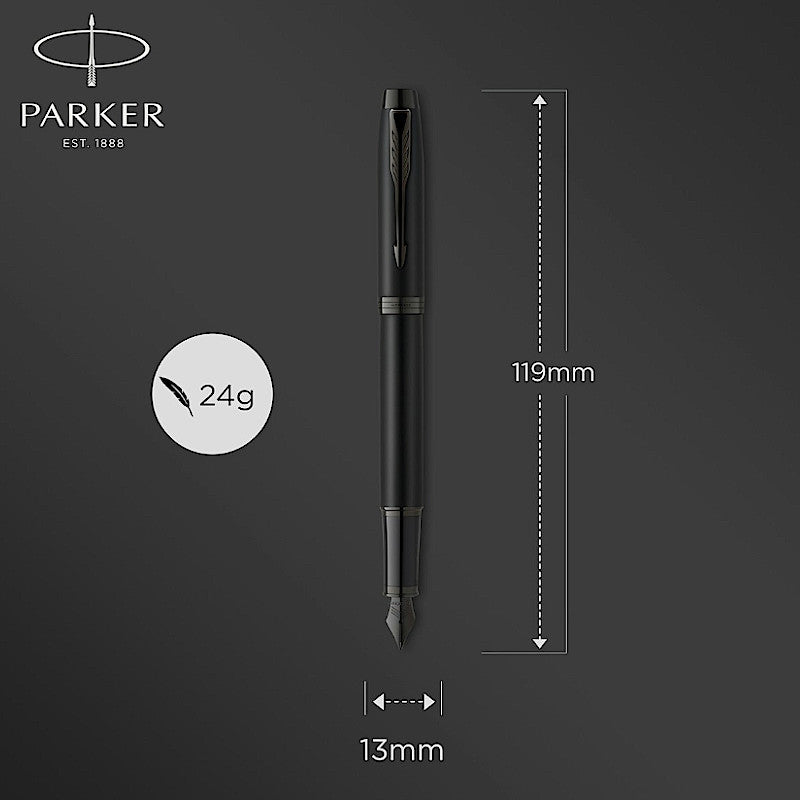 Parker IM Core Monochrome Matt Black BT